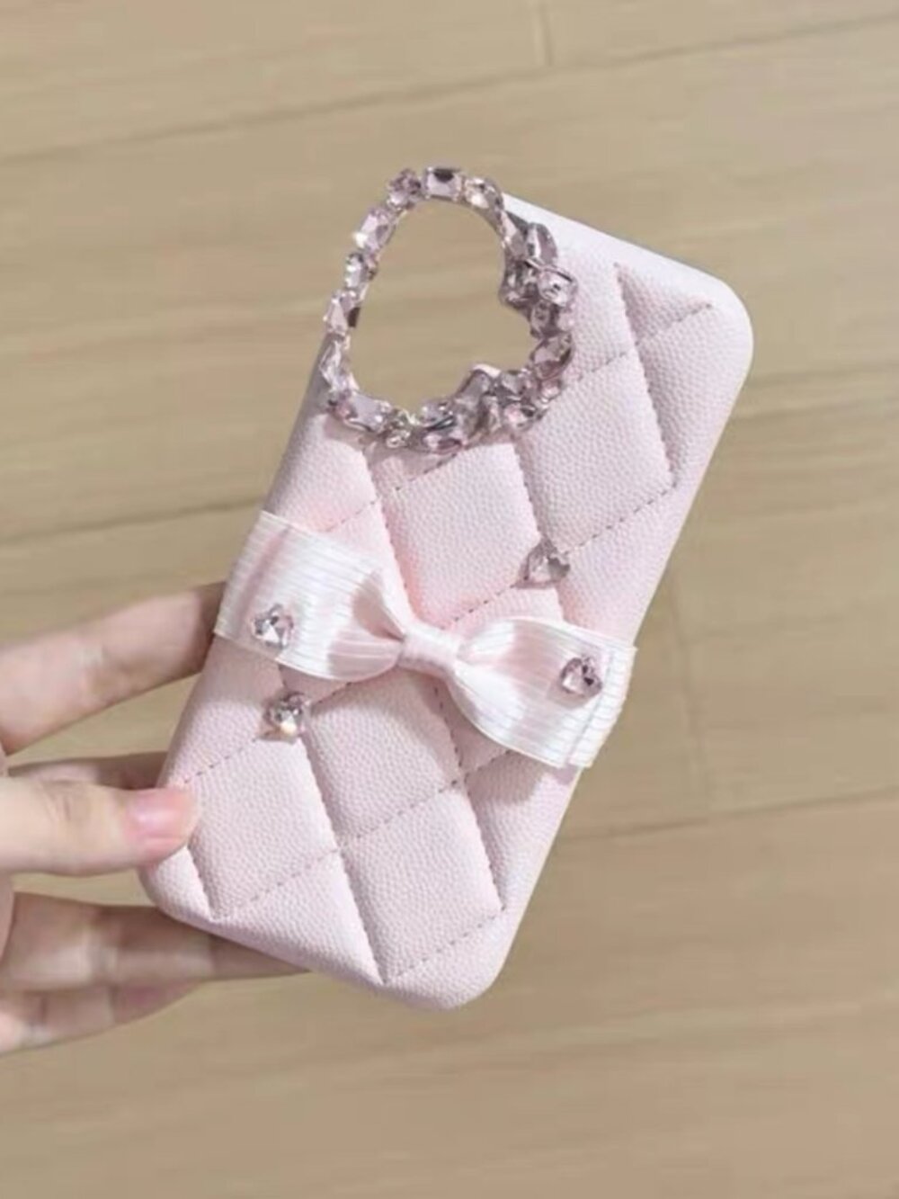 Pink phone case
